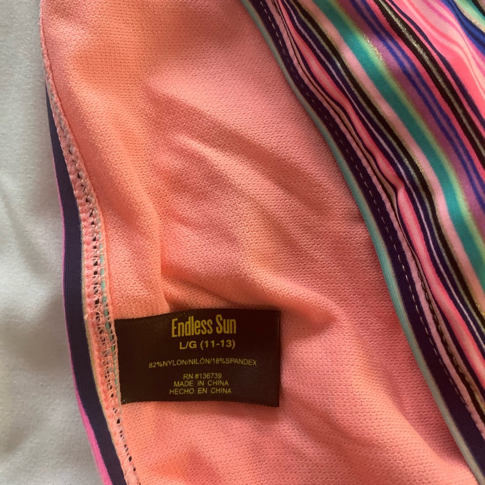 Endless sun bikini bottoms size large multi colors - Picture 4 of 4